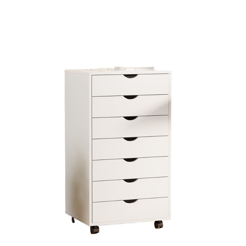 Home Office Walmart - 7-Drawer Portable Storage Cabinet on Wheels
