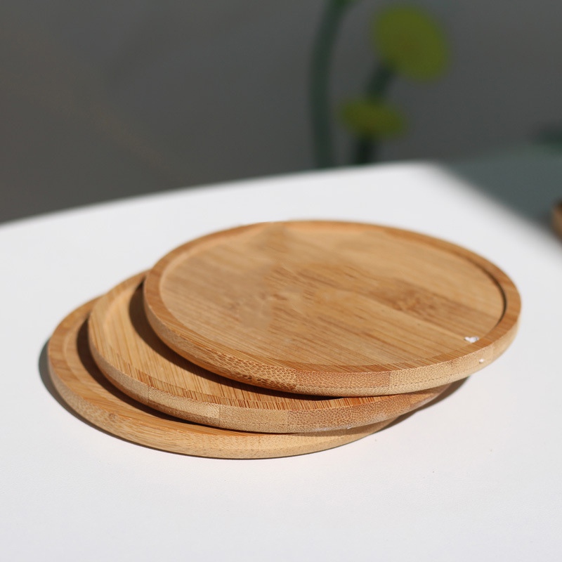 Heat Insulation Bamboo Coaster - Desktop Organizer Bamboo 리뷰 및 가격