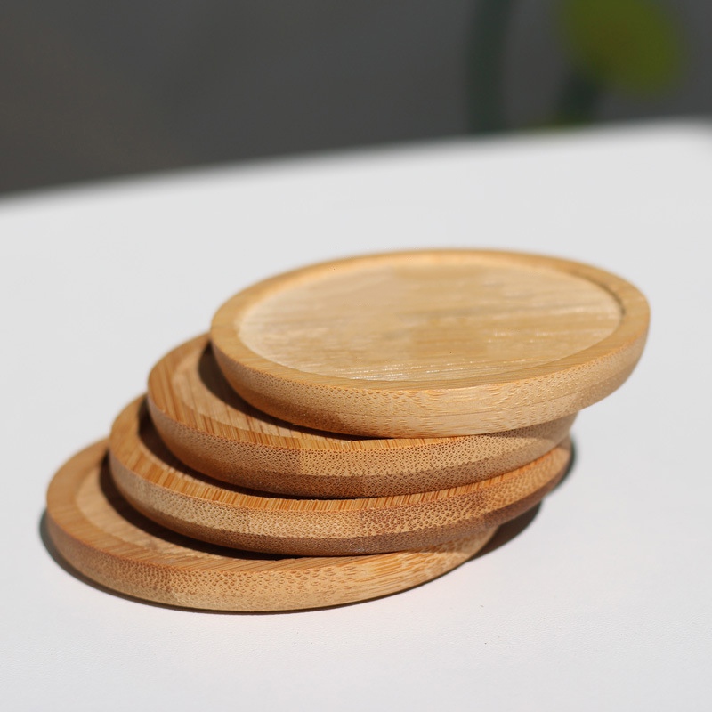 Heat Insulation Bamboo Coaster - Desktop Organizer Bamboo 리뷰 및 가격