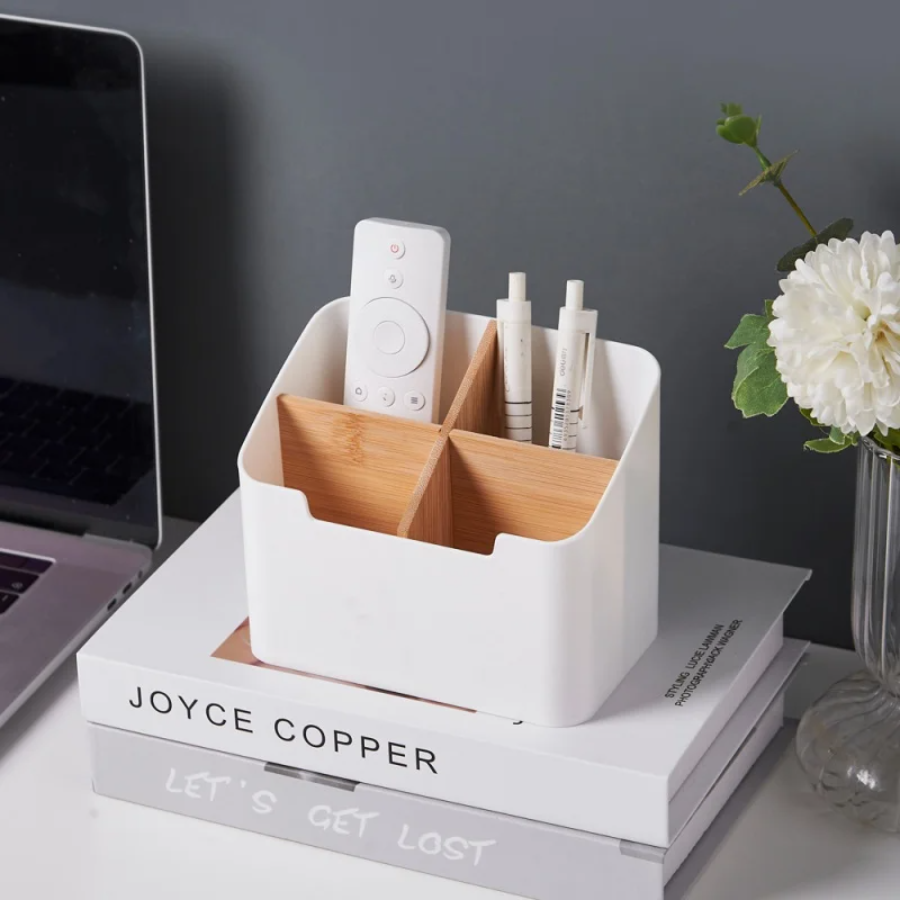 Multifunctional Compartment St - Desktop Organizer Bamboo 리뷰 및 가격