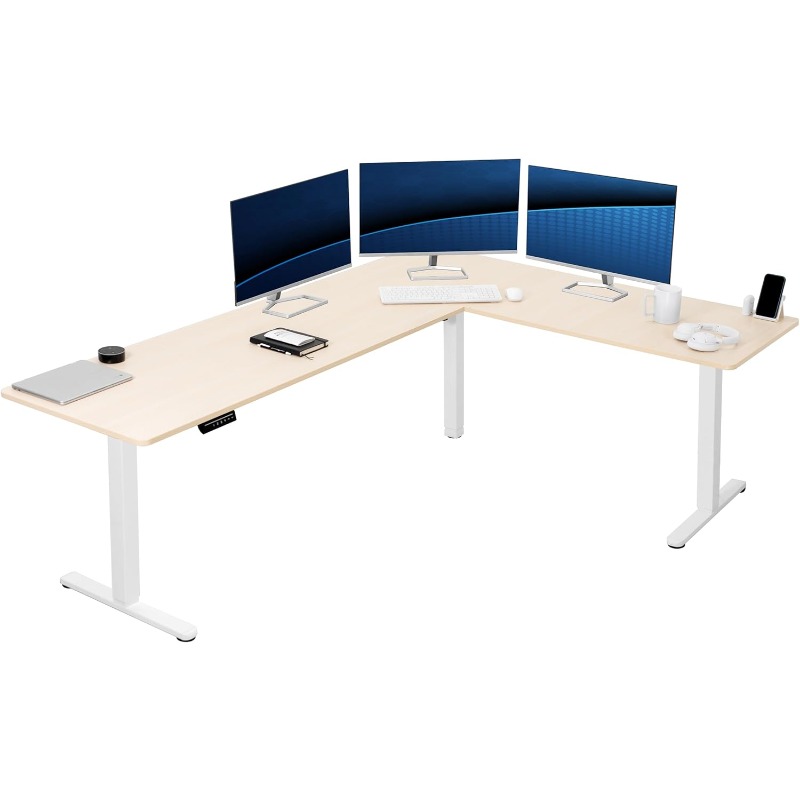 VIVO Corner Standing Desk Reve - Home Office Vivo 리뷰 및 가격