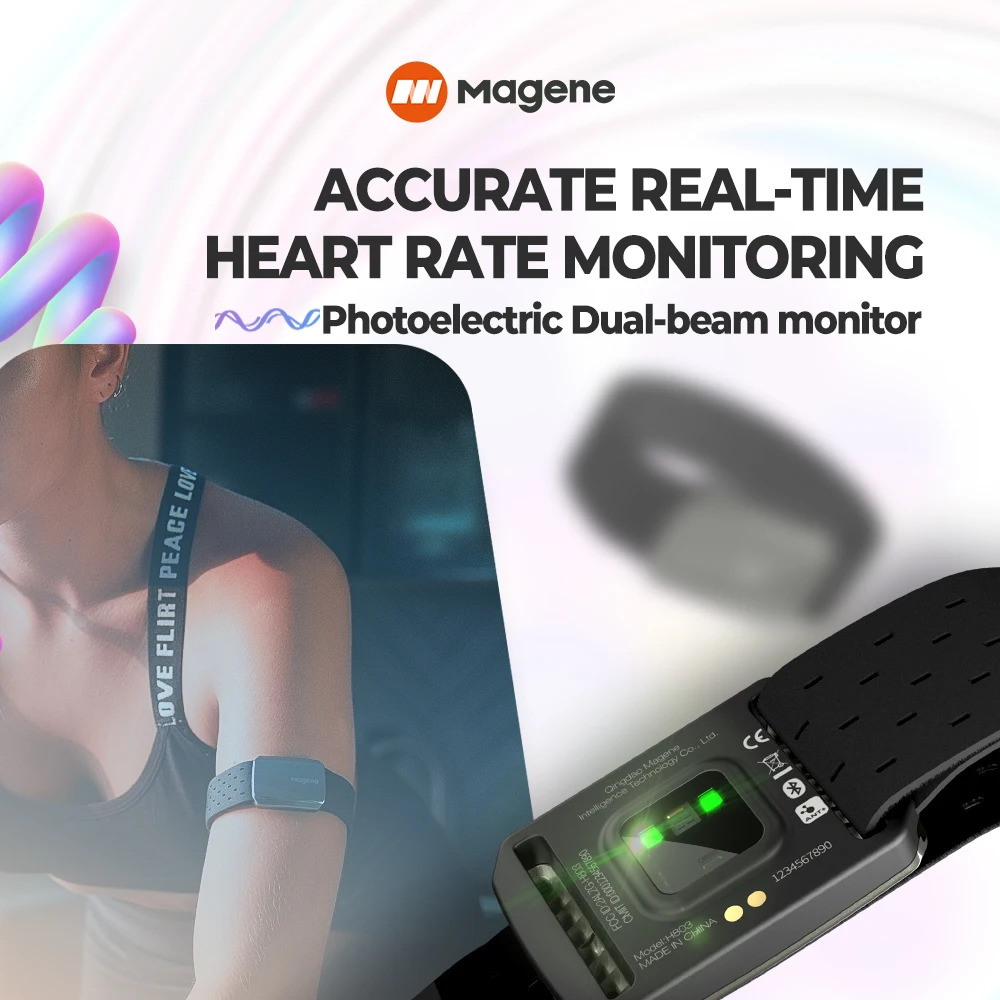 Magene H803 Heart Rate Armband - Monitor Arm Dual 리뷰 및 가격