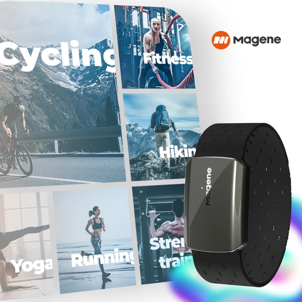 Magene H803 Heart Rate Armband - Monitor Arm Dual 리뷰 및 가격