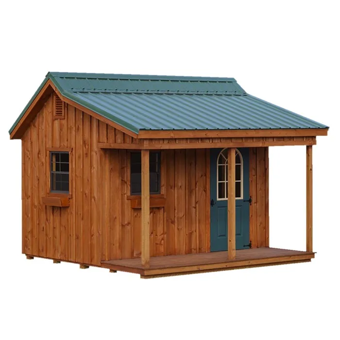 10X12 Deluxe Cedar Cabin Outdo - Home Office Shed 리뷰 및 가격