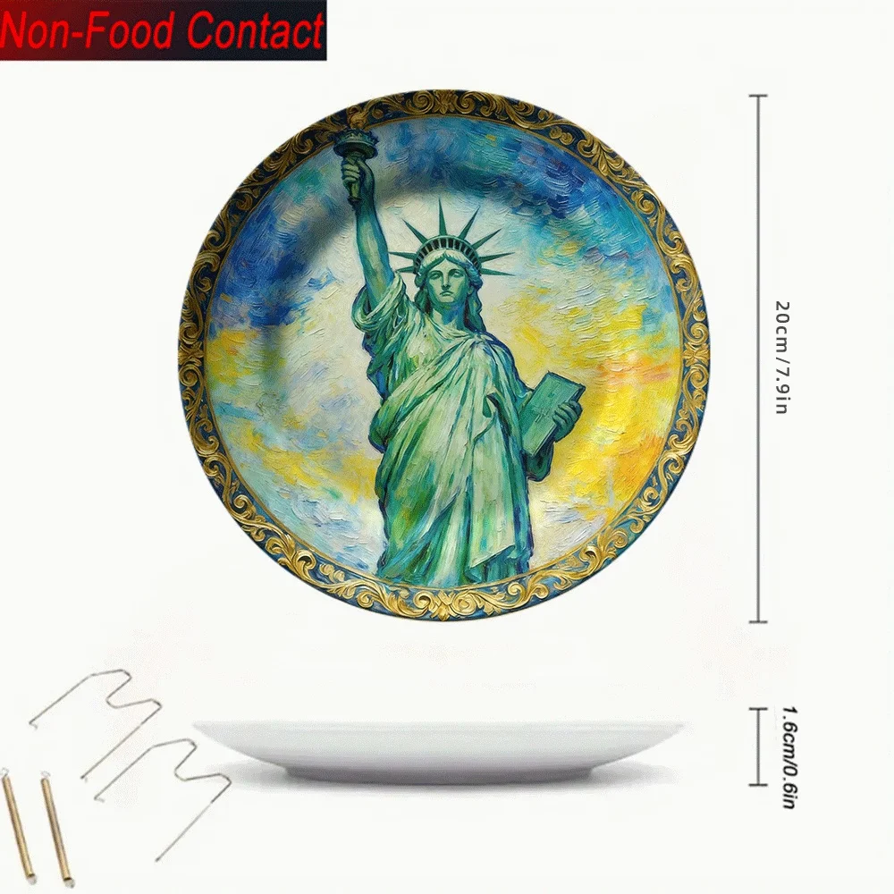 1pc Statue of Liberty Ceramic  - Home Office Contact 리뷰 및 가격