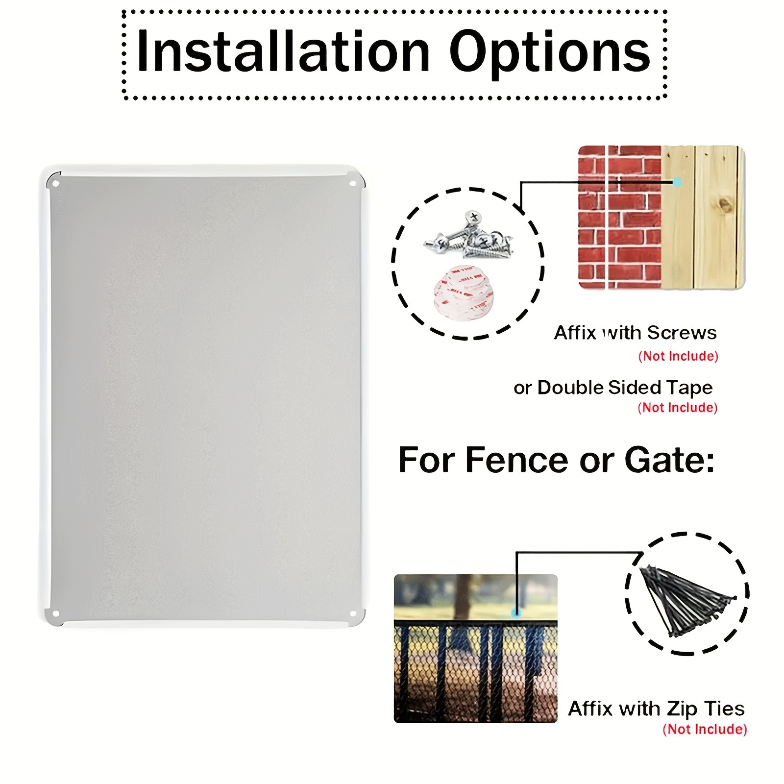 2D Flat Iron Wall Sign 8x12in( - Home Office Number 리뷰 및 가격