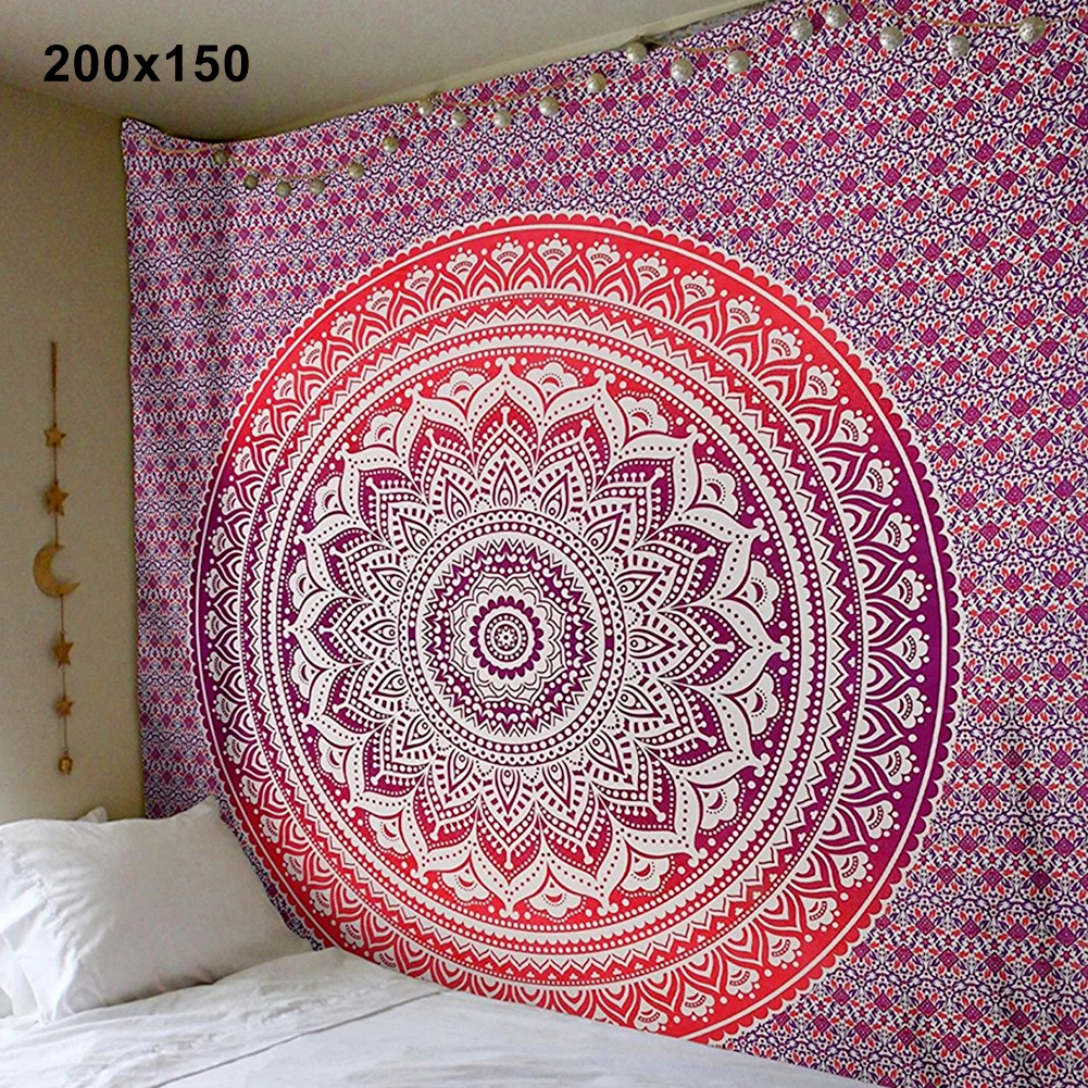 Mandala Bohemian Yoga Mat Beac - Home Office Yoga Room 리뷰 및 가격