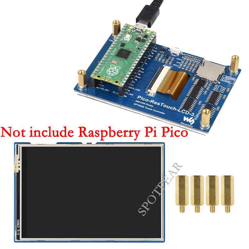 Raspberry Pi Pico 3.5inch LCD  - Monitor Arm Dual 리뷰 및 가격