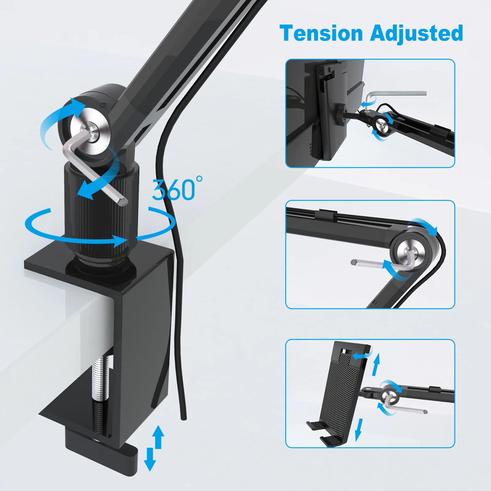 2025 Tablet Stand Holder for I - Monitor Arm Dual 리뷰 및 가격