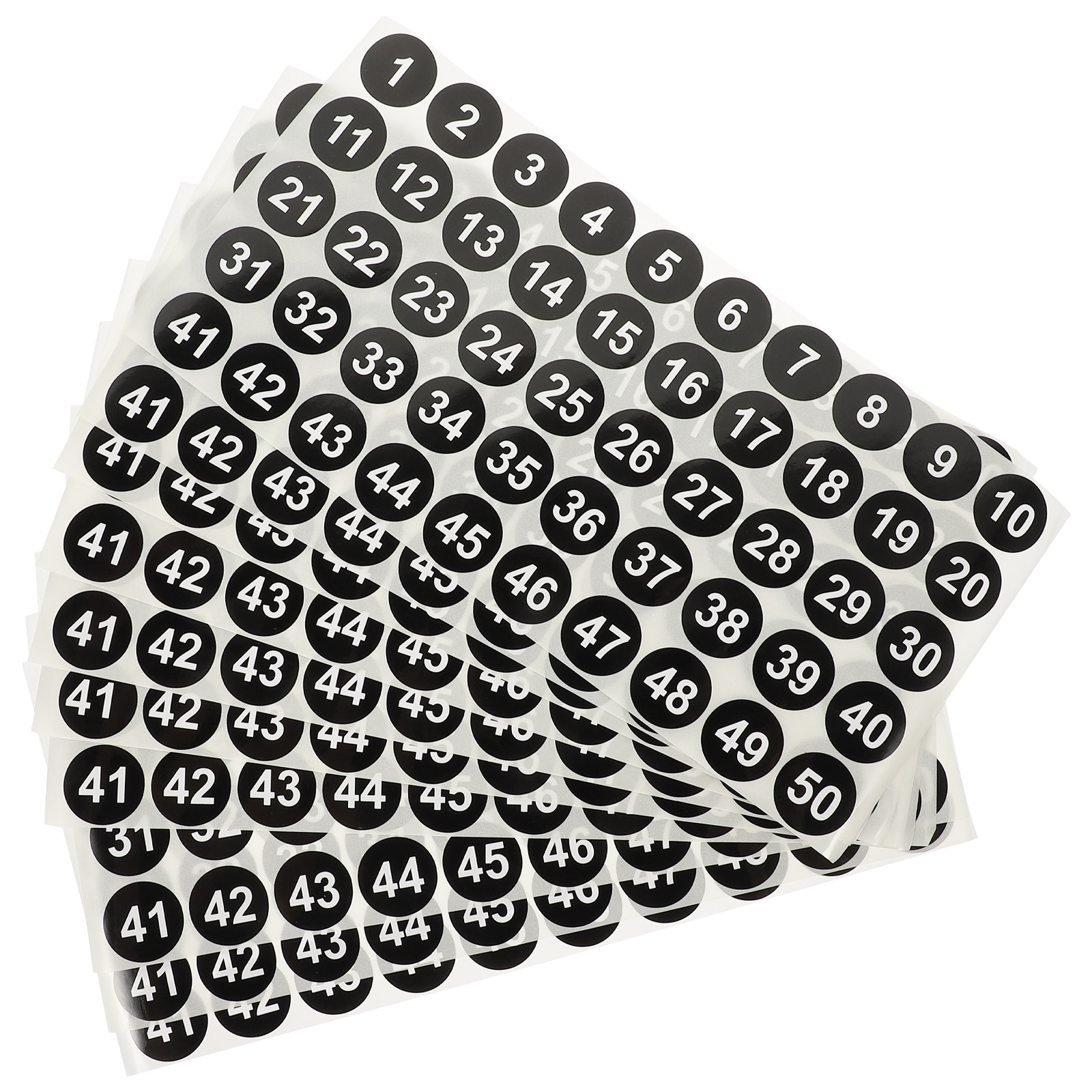 10 Sheets Number Stickers 1-50 - Home Office Number 리뷰 및 가격