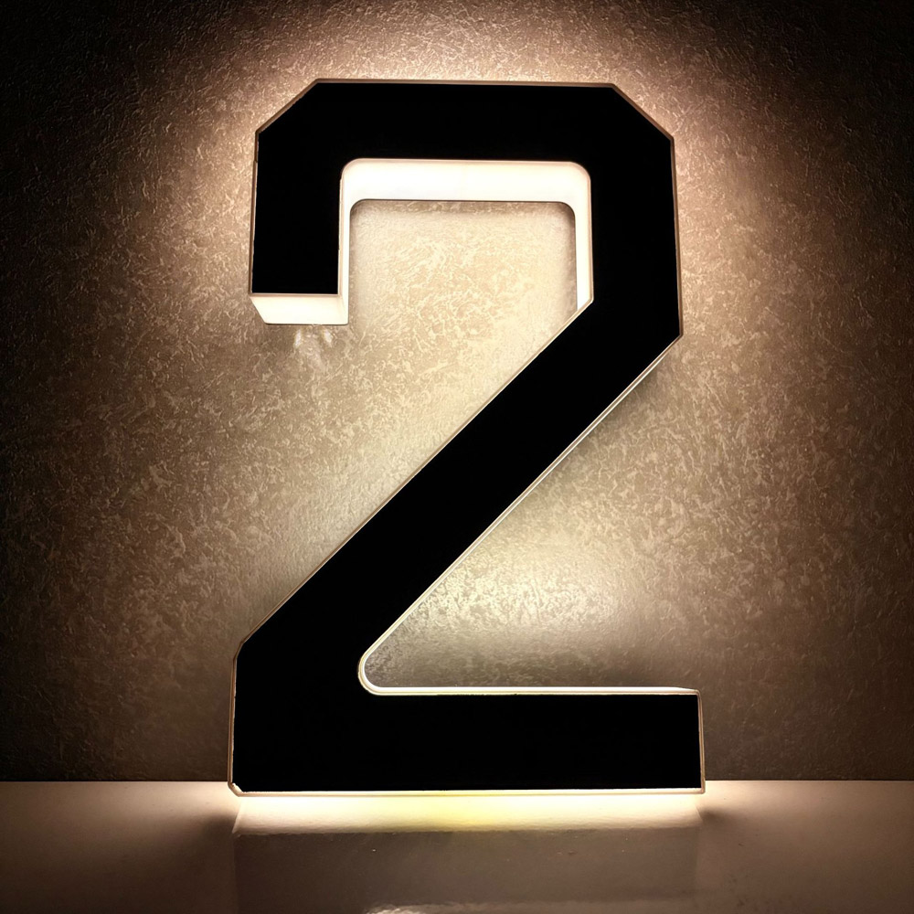 23cm Solar Lighted House Numbe - Home Office Number 리뷰 및 가격