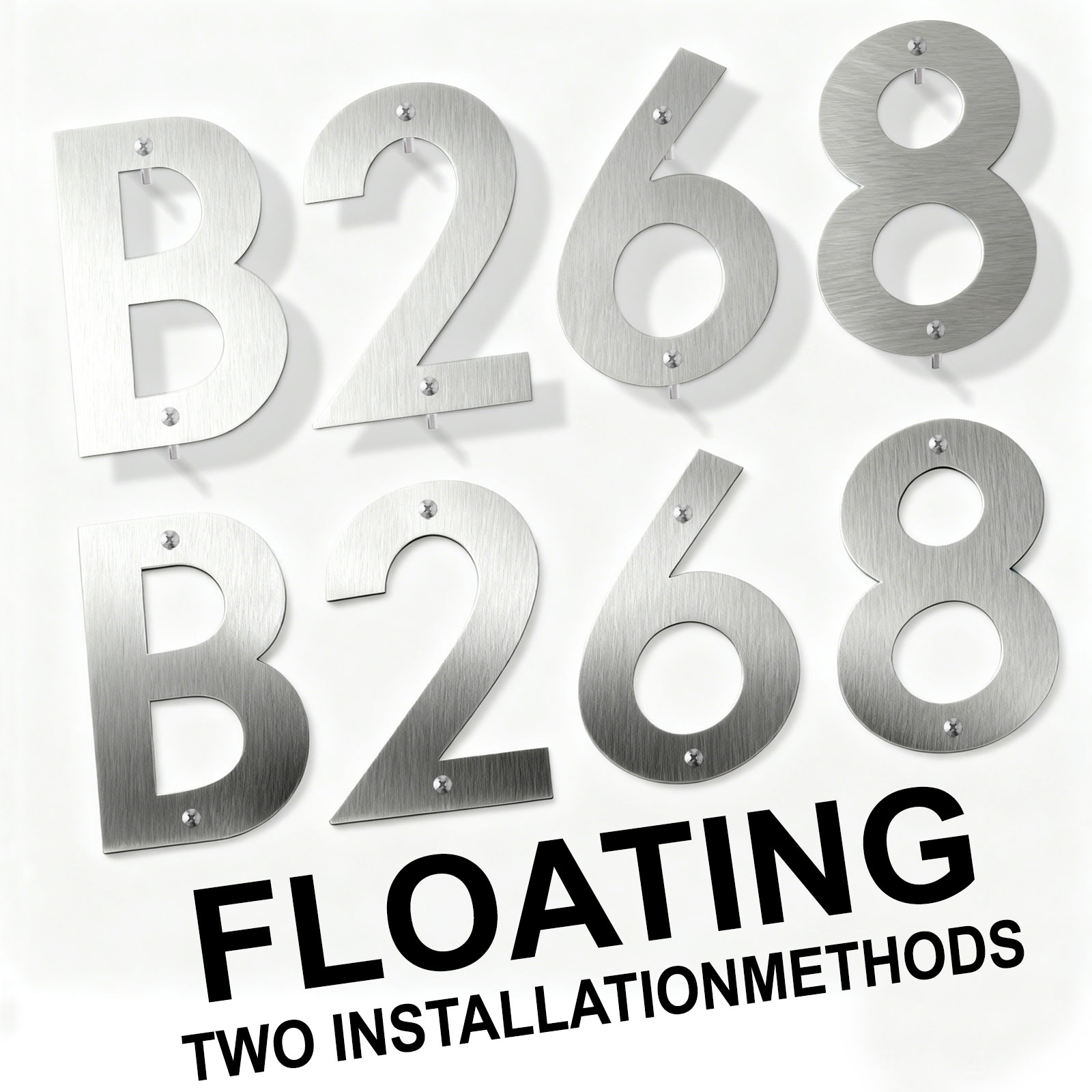 Silver 304 Stainless Steel Flo - Home Office Number 리뷰 및 가격