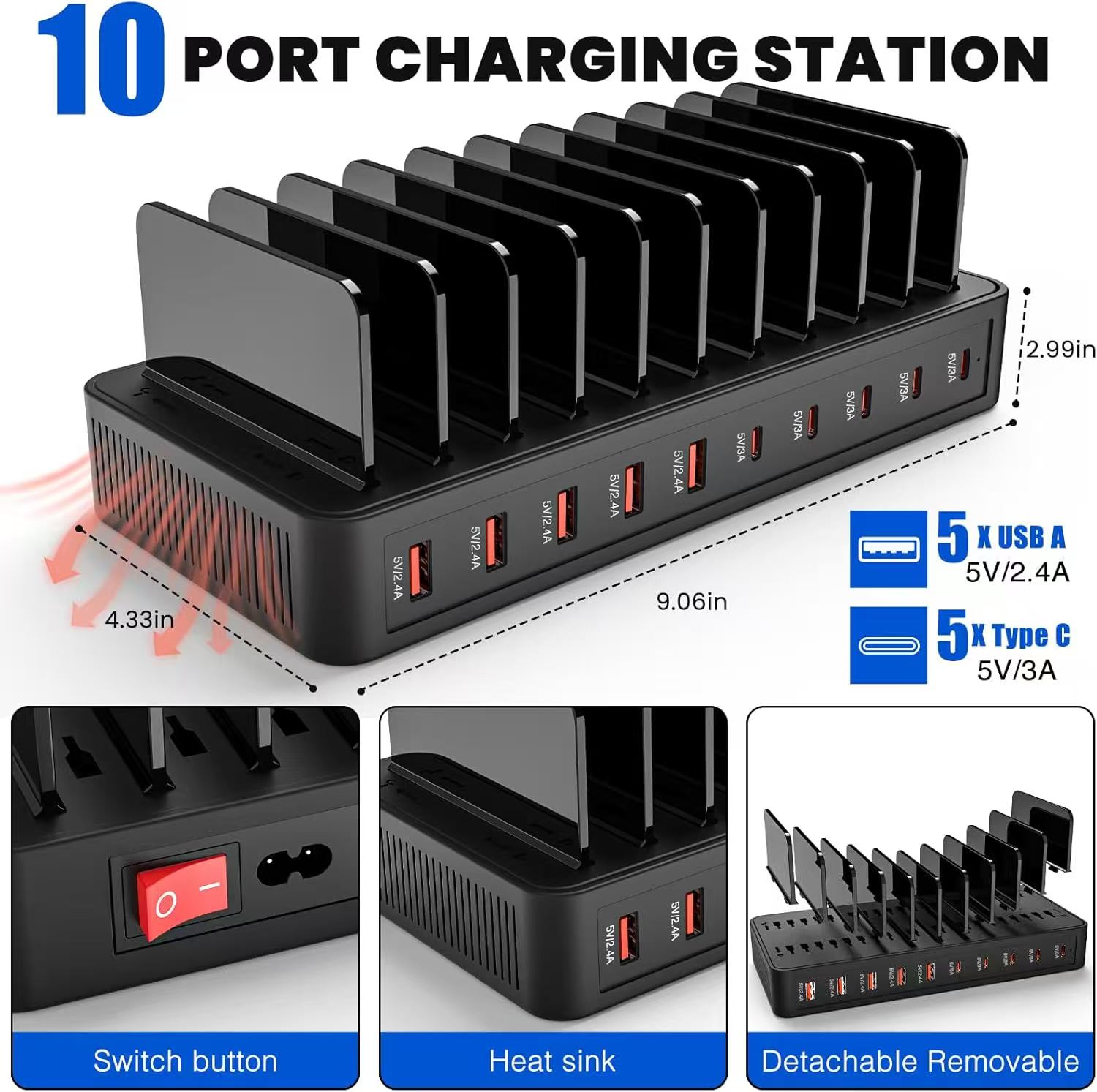 100W Multi-Functional Charger  - Home Office Vivo 리뷰 및 가격