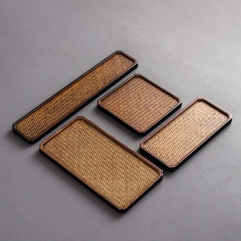 Bamboo Tea Tray Dry Brew Table - Desktop Organizer Bamboo 리뷰 및 가격