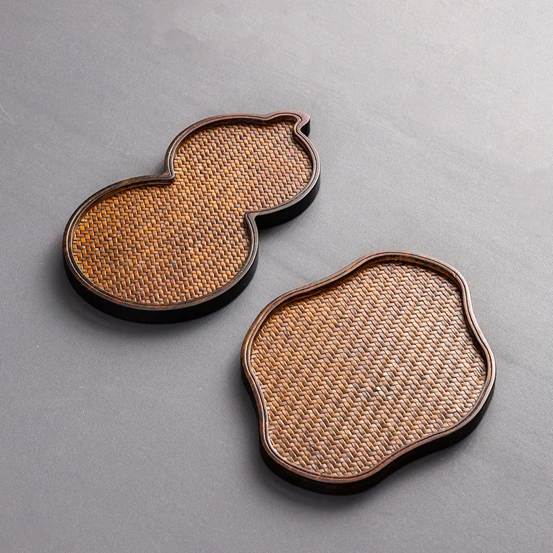 Bamboo Tea Tray Dry Brew Table - Desktop Organizer Bamboo 리뷰 및 가격
