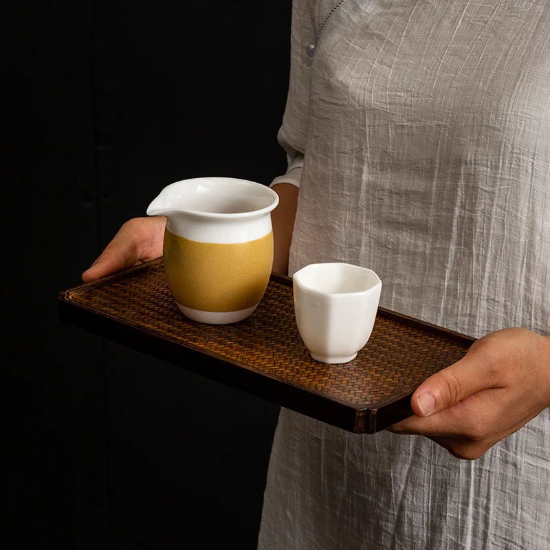 Bamboo Tea Tray Dry Brew Table - Desktop Organizer Bamboo 리뷰 및 가격