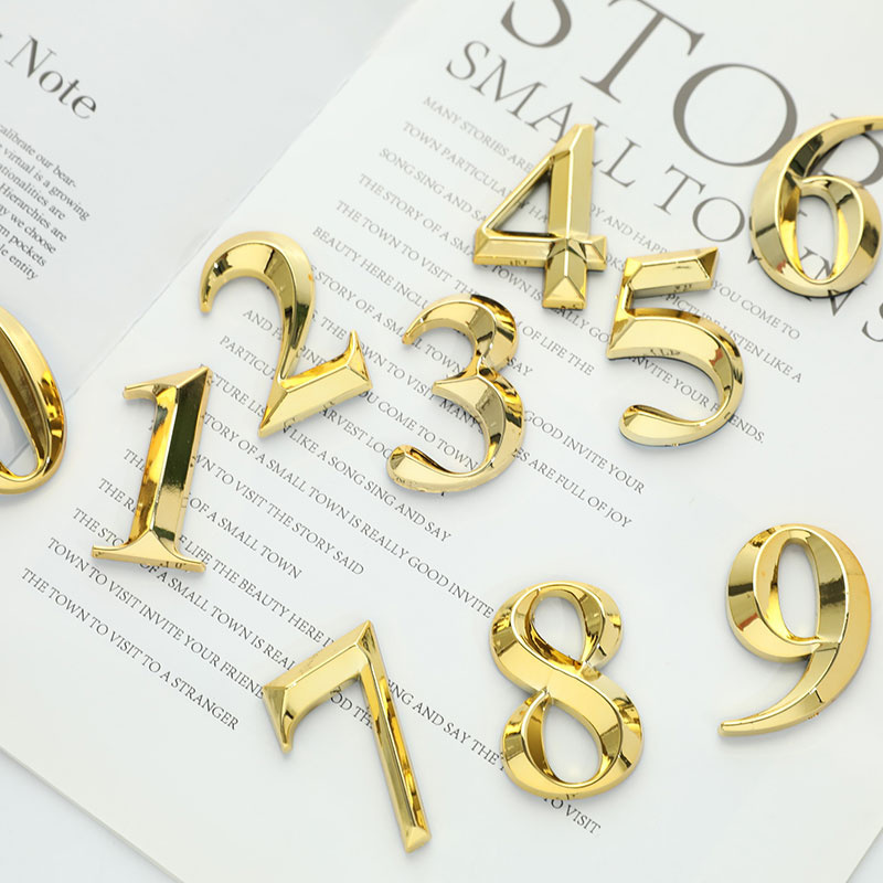 1PC Self Adhesive 3D Number St - Home Office Number 리뷰 및 가격