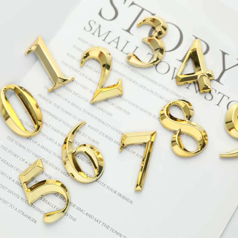 1PC Self Adhesive 3D Number St - Home Office Number 리뷰 및 가격