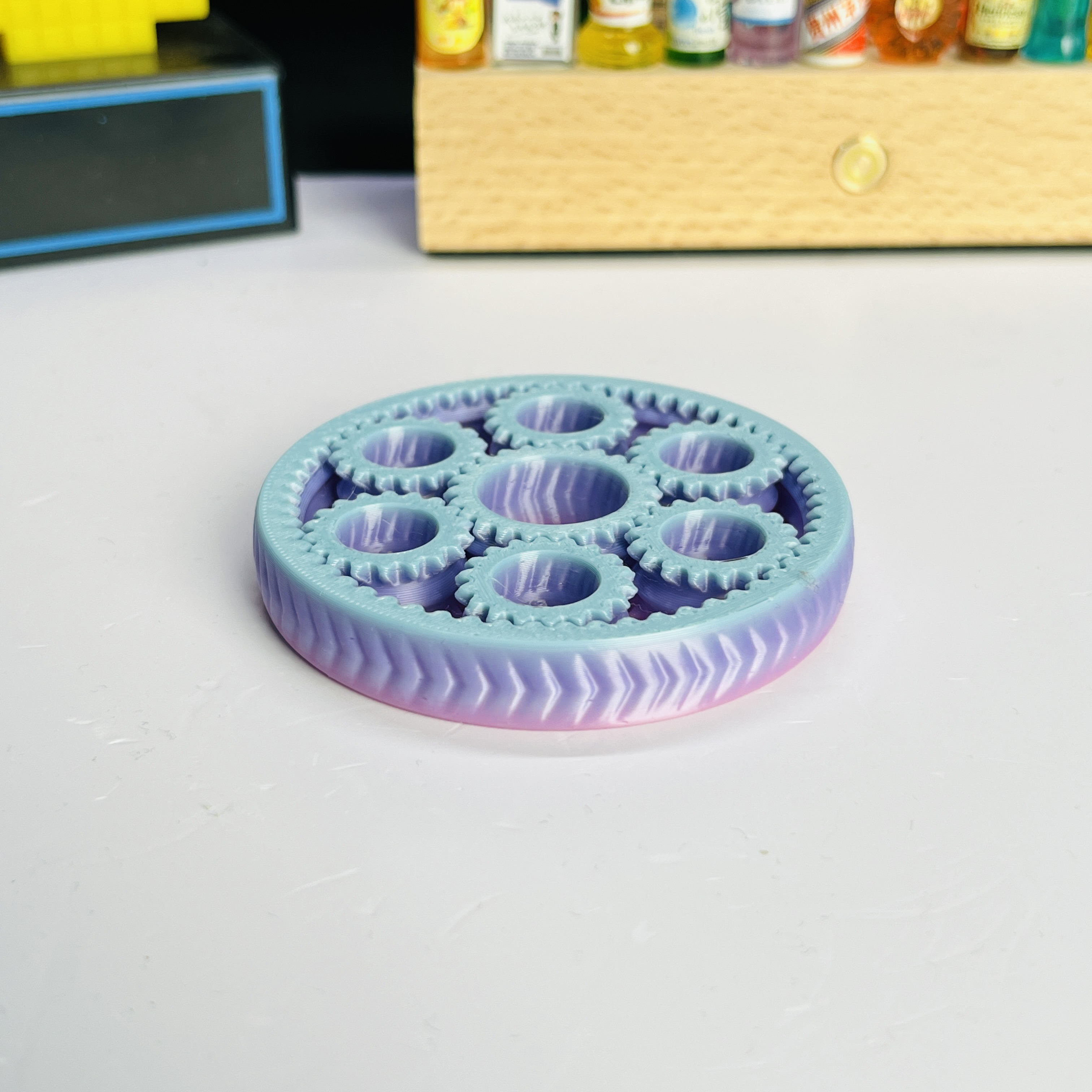 3D Printed Six-Gear Finger Spi - Home Office Gear 리뷰 및 가격