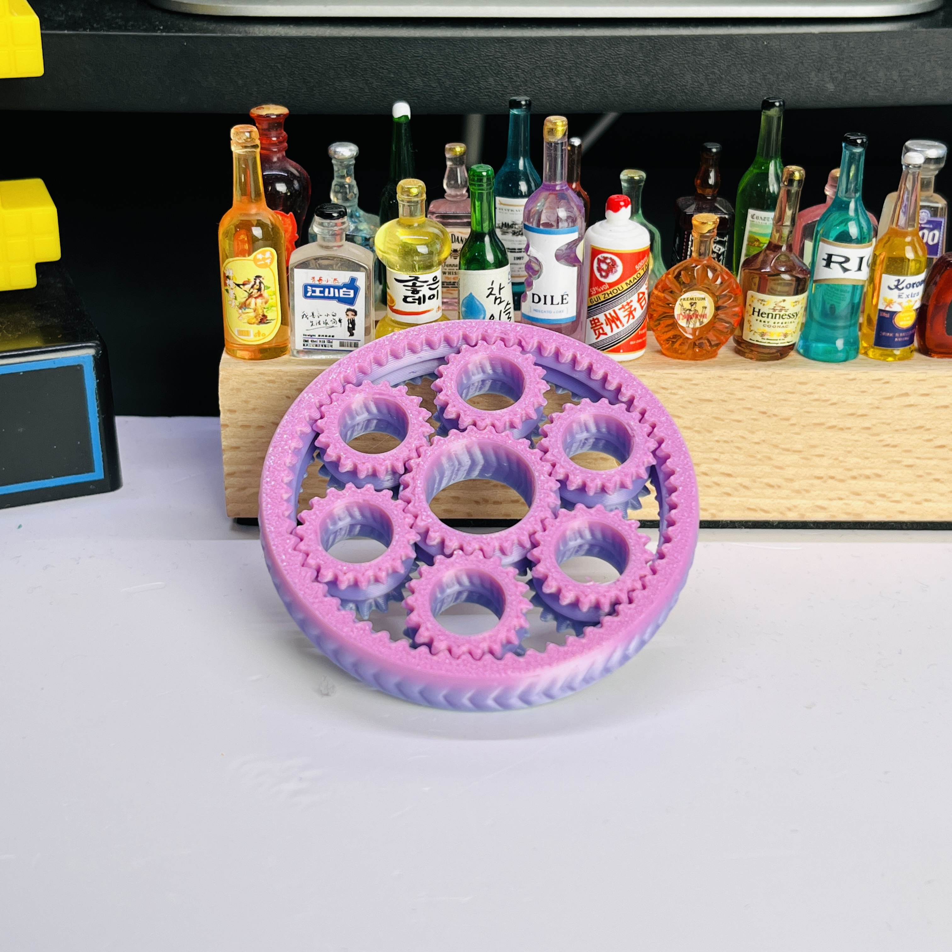 3D Printed Six-Gear Finger Spi - Home Office Gear 리뷰 및 가격