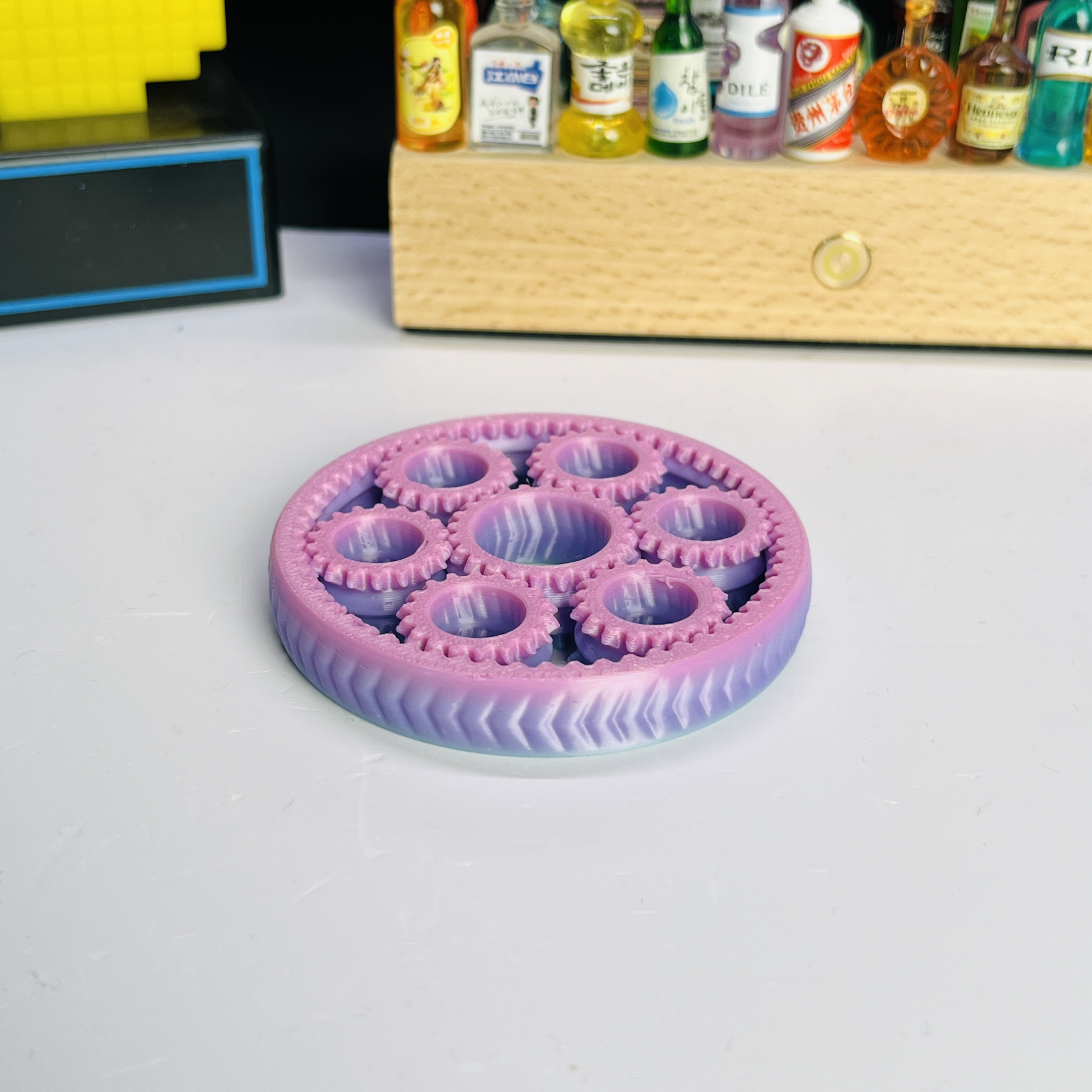 3D Printed Six-Gear Finger Spi - Home Office Gear 리뷰 및 가격