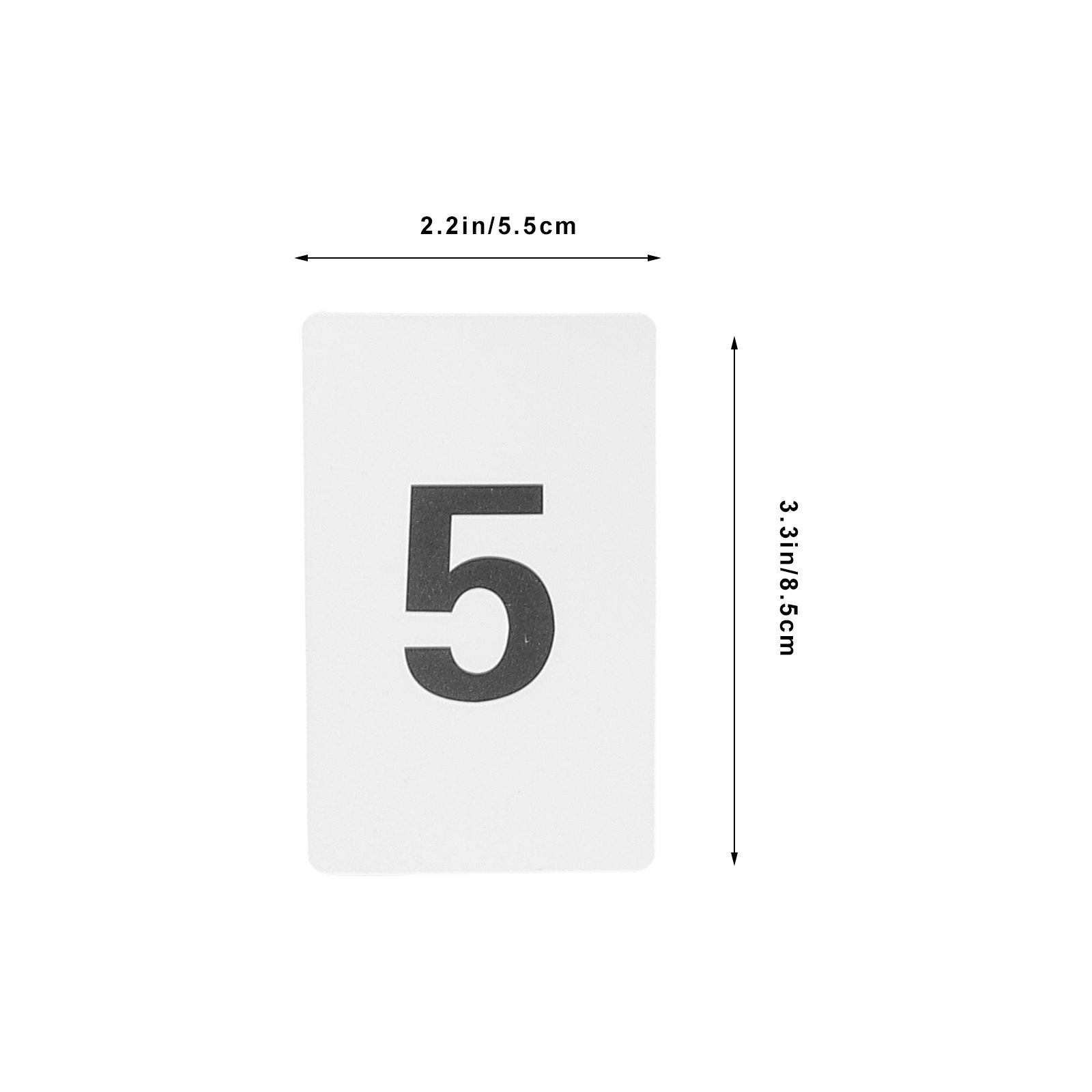 10Pcs Premium Plastic Number C - Home Office Number 리뷰 및 가격
