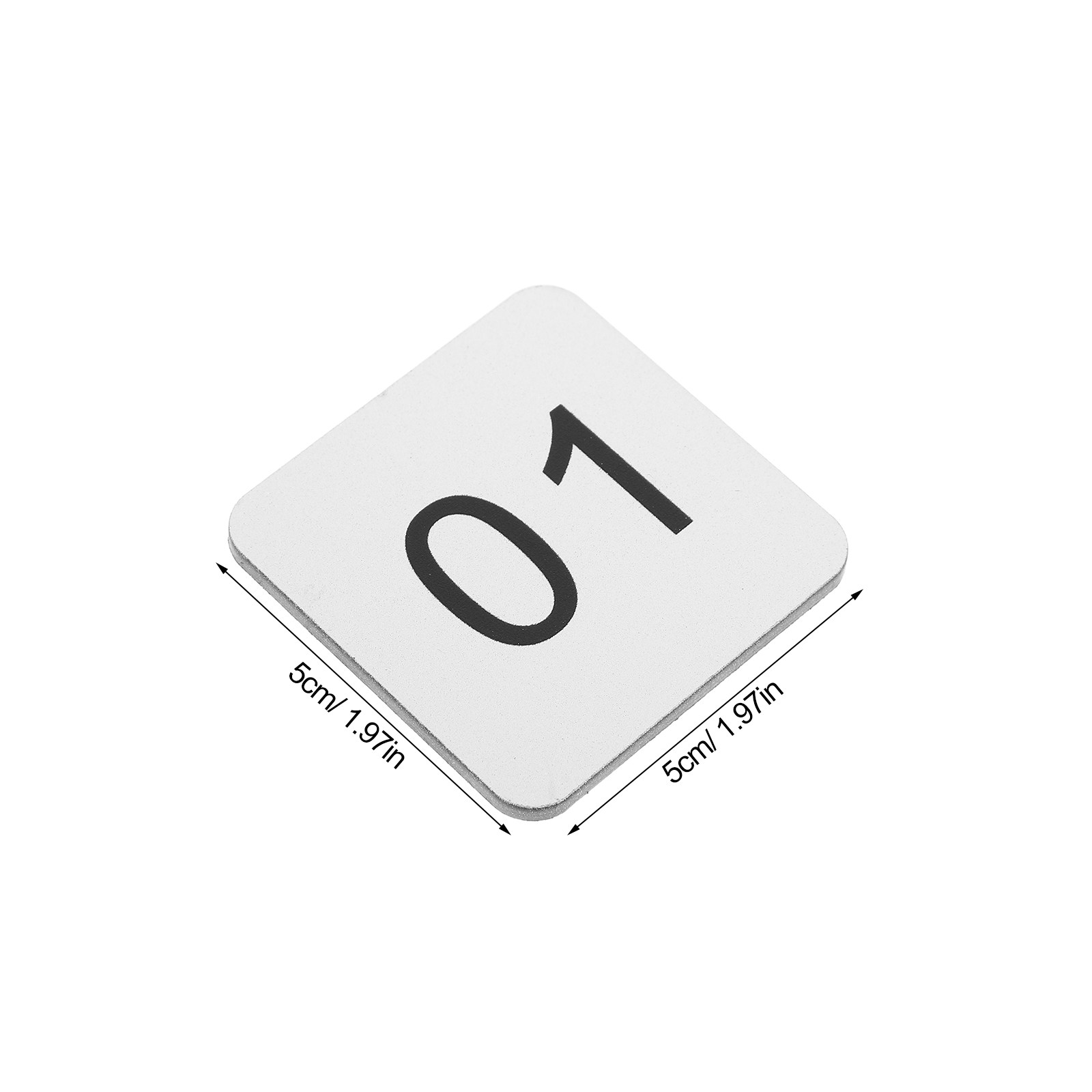 20Pcs Self-Adhesive Acrylic Nu - Home Office Number 리뷰 및 가격