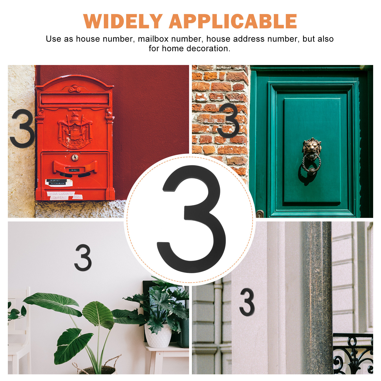 Door House Number Acrylic Meta - Home Office Number 리뷰 및 가격