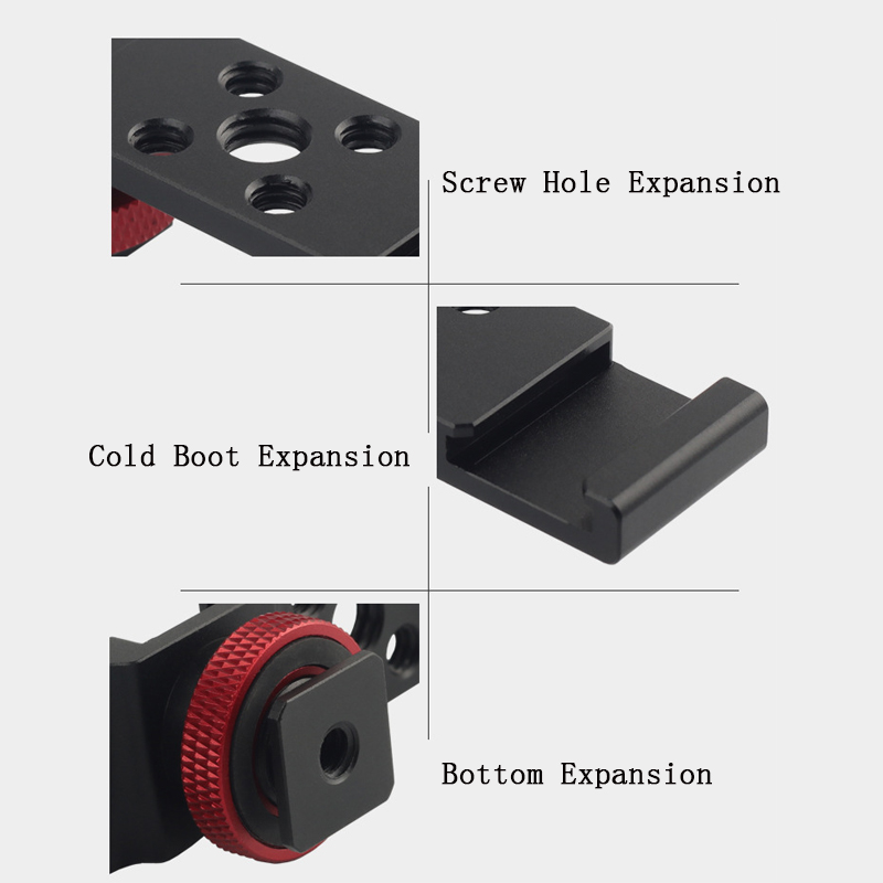 Aluminum Cold Shoe Mount Brack - Monitor Arm Dual 리뷰 및 가격