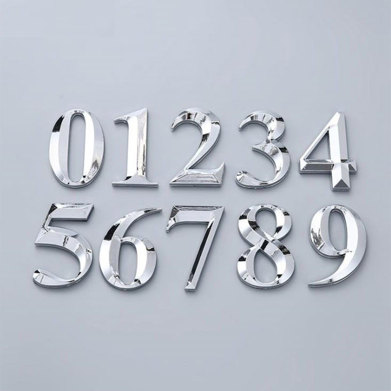 1PC Self Adhesive 3D Number St - Home Office Number 리뷰 및 가격