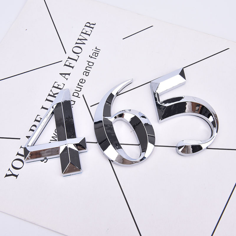 1PC Self Adhesive 3D Number St - Home Office Number 리뷰 및 가격