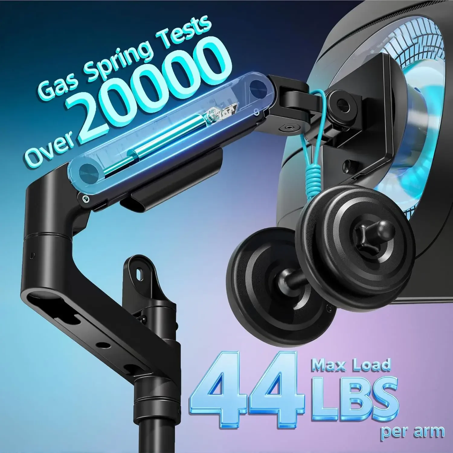 Dual Monitor Wall Mount for 17 - Monitor Arm Dual 리뷰 및 가격