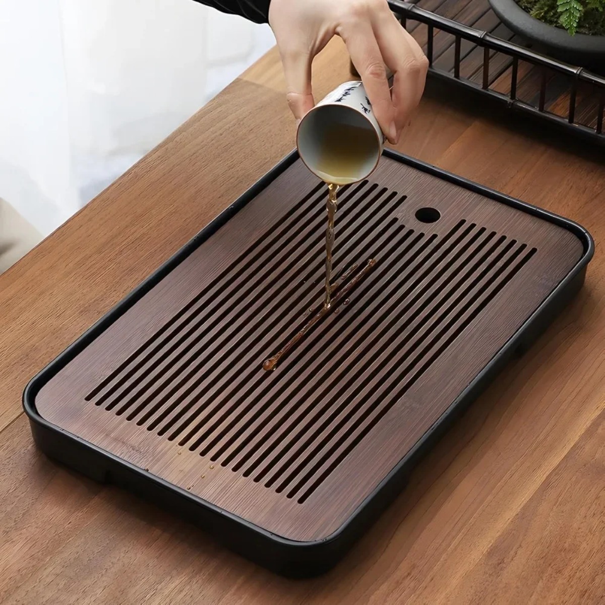 Portable Detachable Bamboo Tea - Desktop Organizer Bamboo 리뷰 및 가격