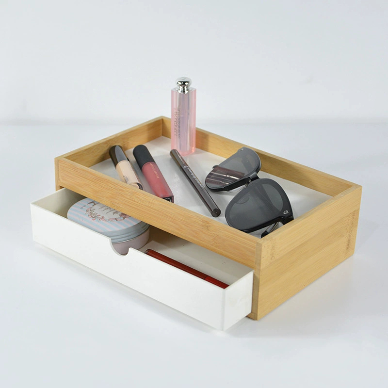 New Storage Box Cosmetic Drawe - Desktop Organizer Bamboo 리뷰 및 가격
