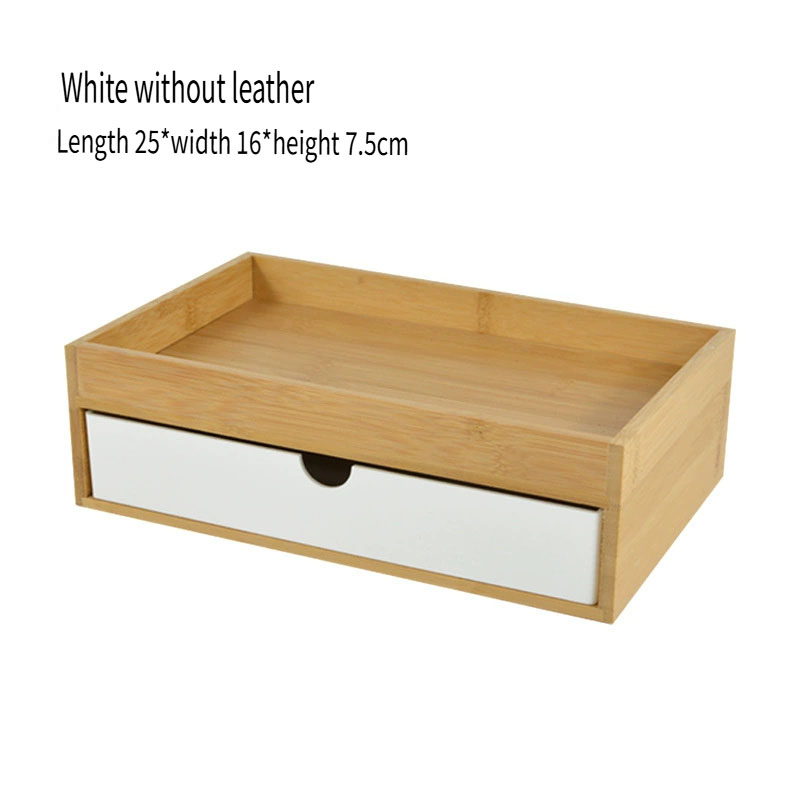 New Storage Box Cosmetic Drawe - Desktop Organizer Bamboo 리뷰 및 가격