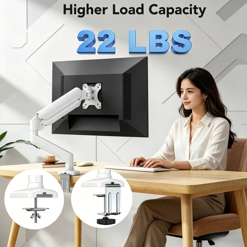 Single Monitor Desk Mount Arm– - Monitor Arm Dual 리뷰 및 가격