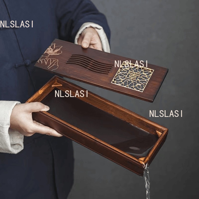 Lotus Bamboo Dry Soaking Plate - Desktop Organizer Bamboo 리뷰 및 가격