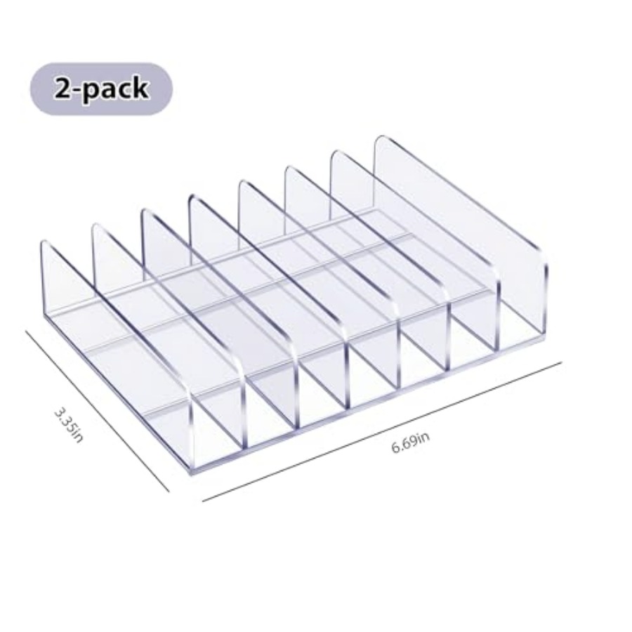 2 Pcs Acrylic Notebook Organiz - Desktop Organizer Bamboo 리뷰 및 가격