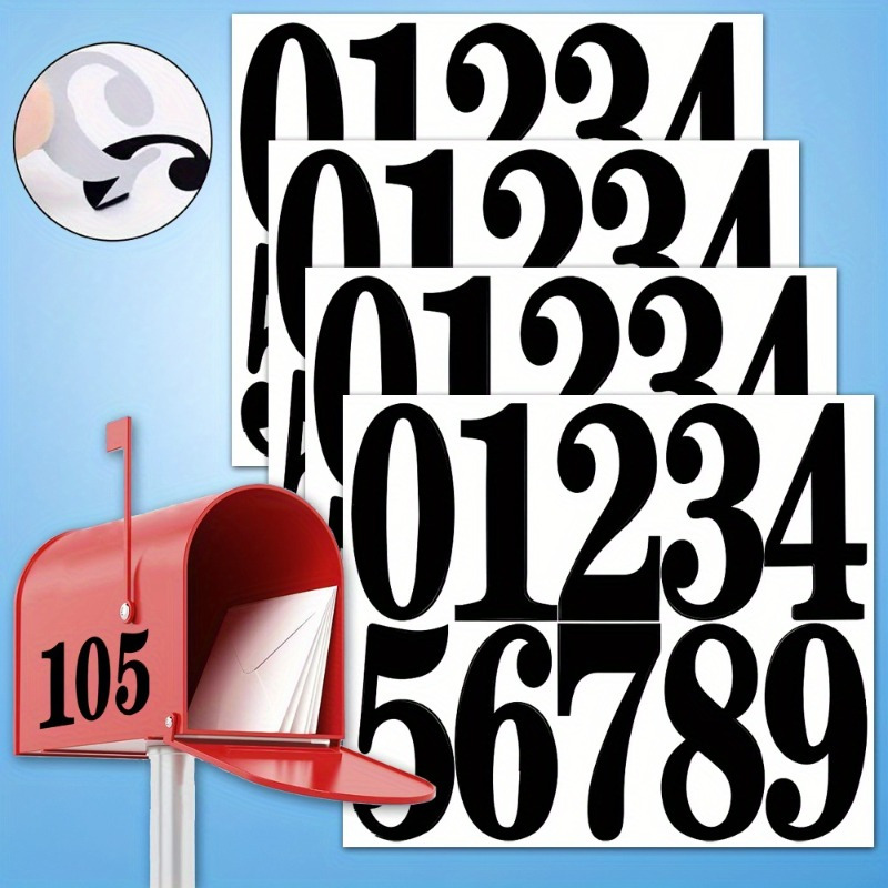 Digital stickers, mailbox stic - Home Office Number 리뷰 및 가격