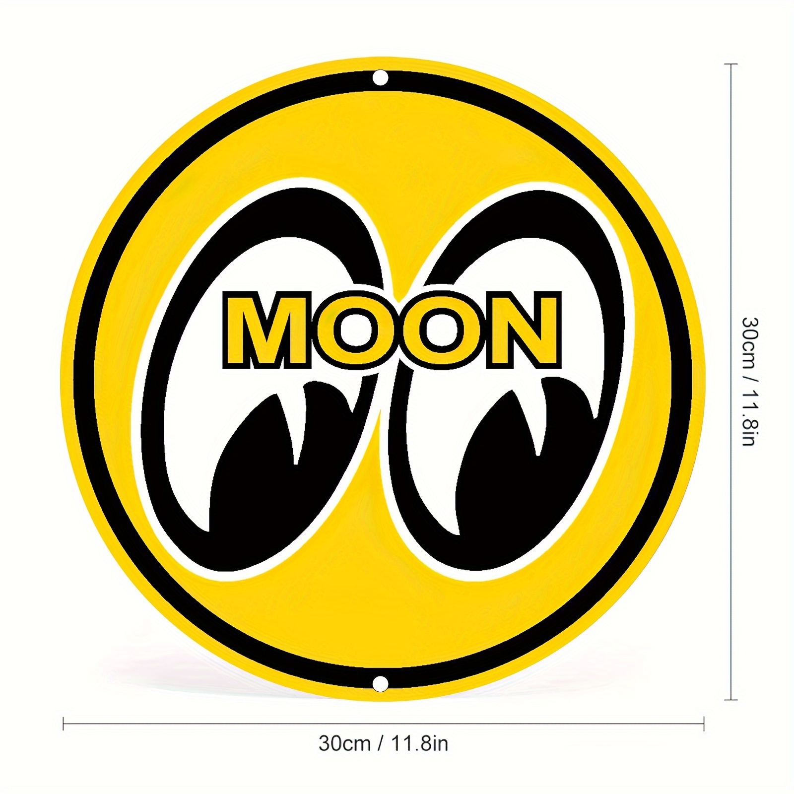 Vintage-Style Round Metal Sign - Home Office Gear 리뷰 및 가격