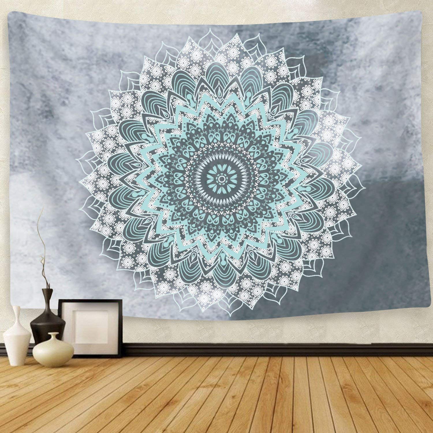 Mandala tapestry macrame wall  - Home Office Yoga Room 리뷰 및 가격