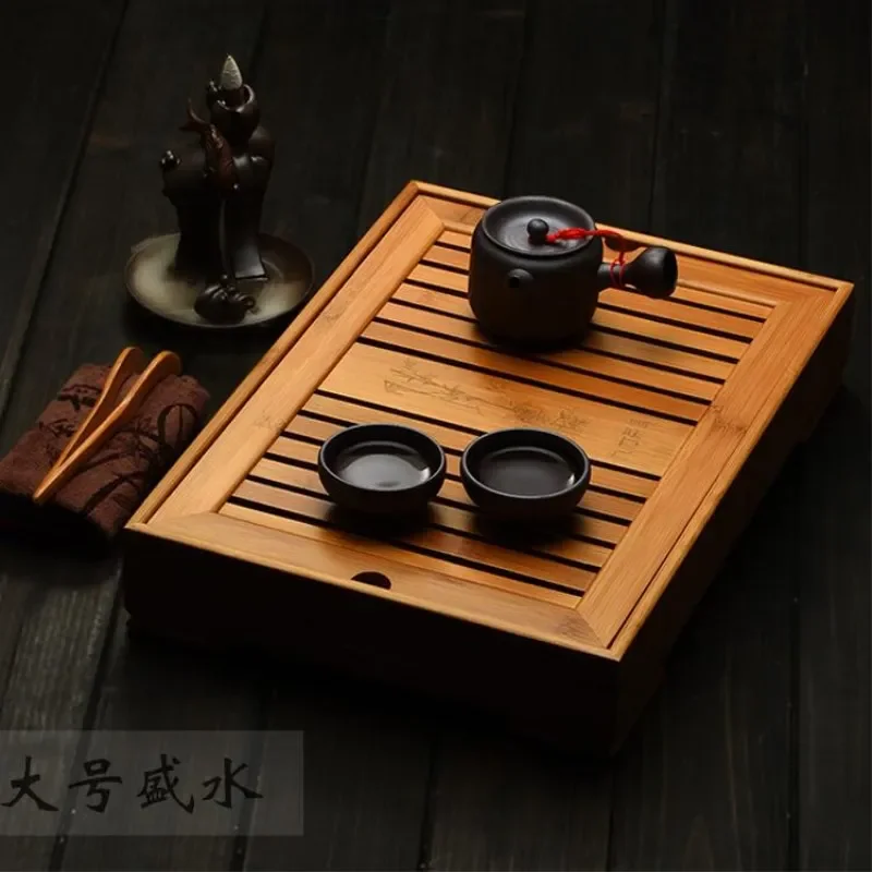 Bamboo Tea Trays Kung Fu Tea A - Desktop Organizer Bamboo 리뷰 및 가격