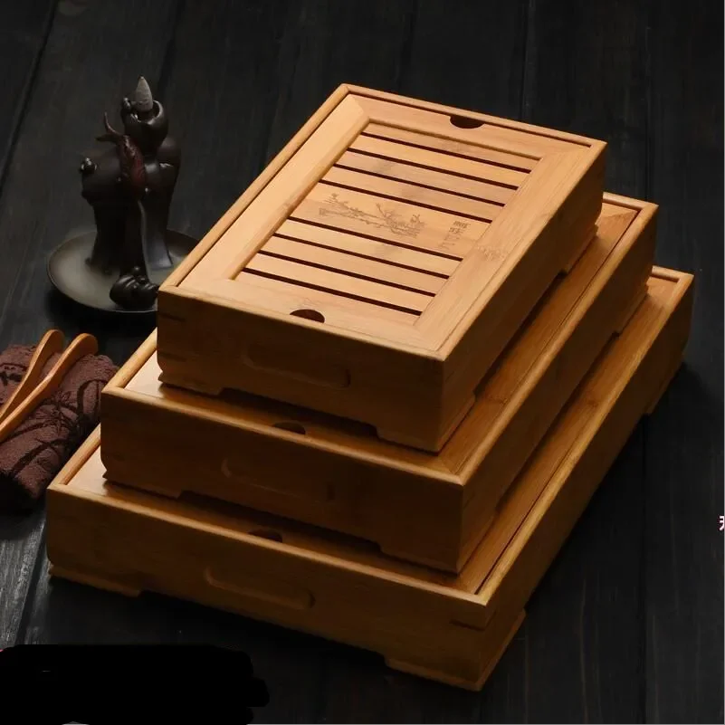 Bamboo Tea Trays Kung Fu Tea A - Desktop Organizer Bamboo 리뷰 및 가격