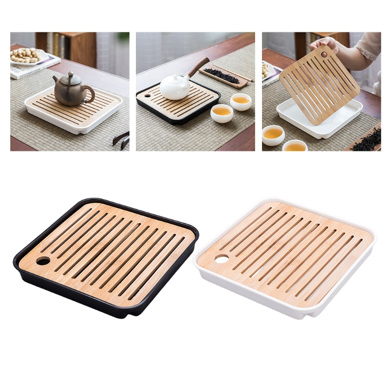 Bamboo Tea Tray Mini Bamboo Ch - Desktop Organizer Bamboo 리뷰 및 가격